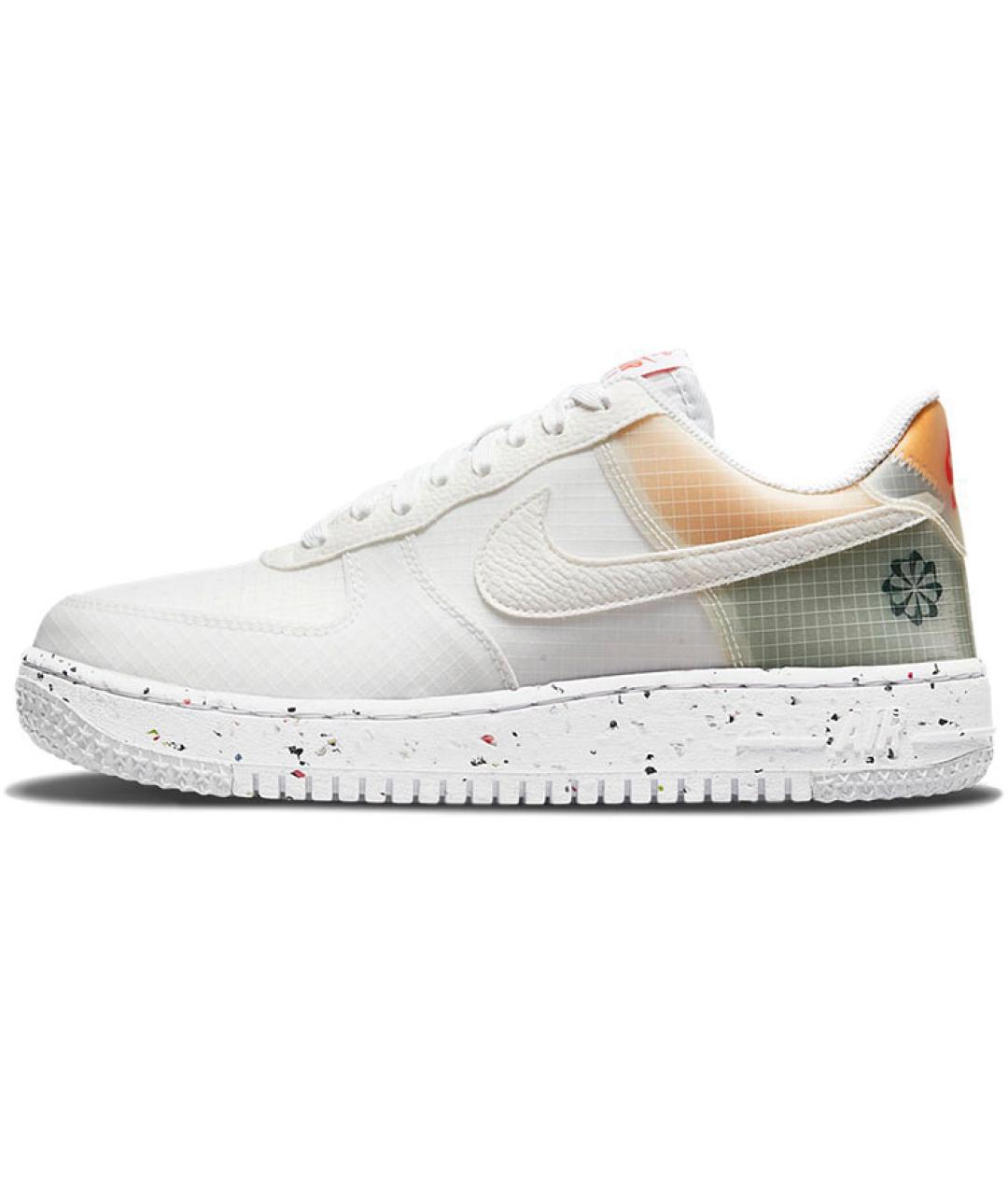 NIKE Белые кожаные низкие кроссовки / кеды, фото 2