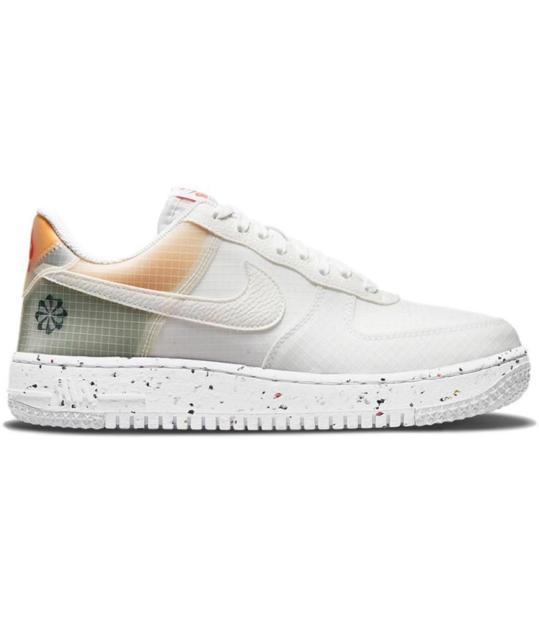 NIKE Белые кожаные низкие кроссовки / кеды, фото 1