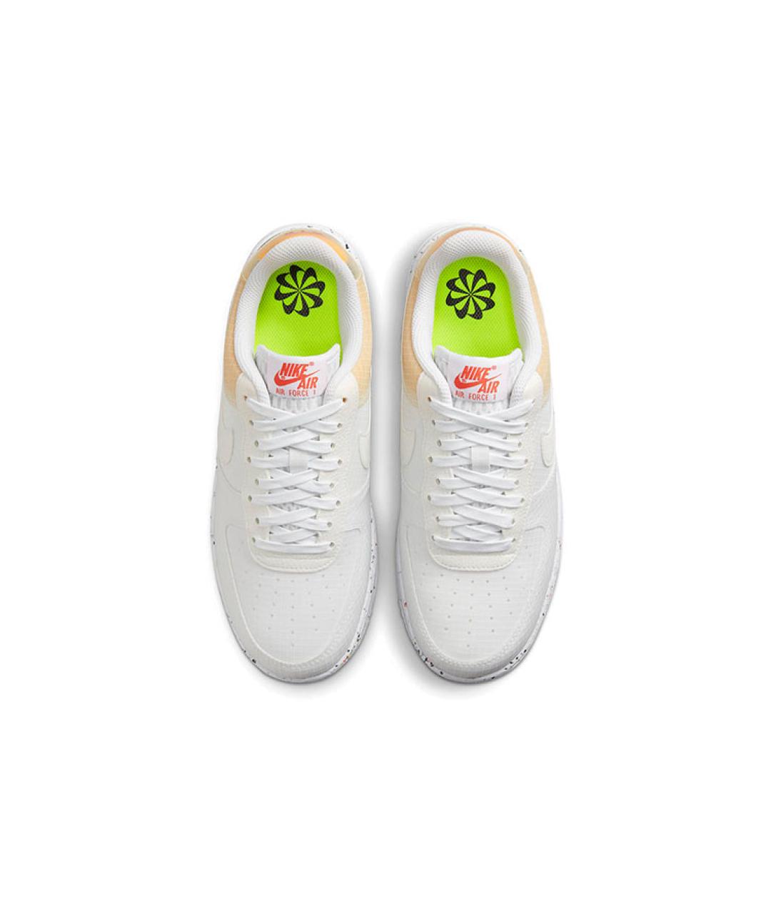 NIKE Белые кожаные низкие кроссовки / кеды, фото 5