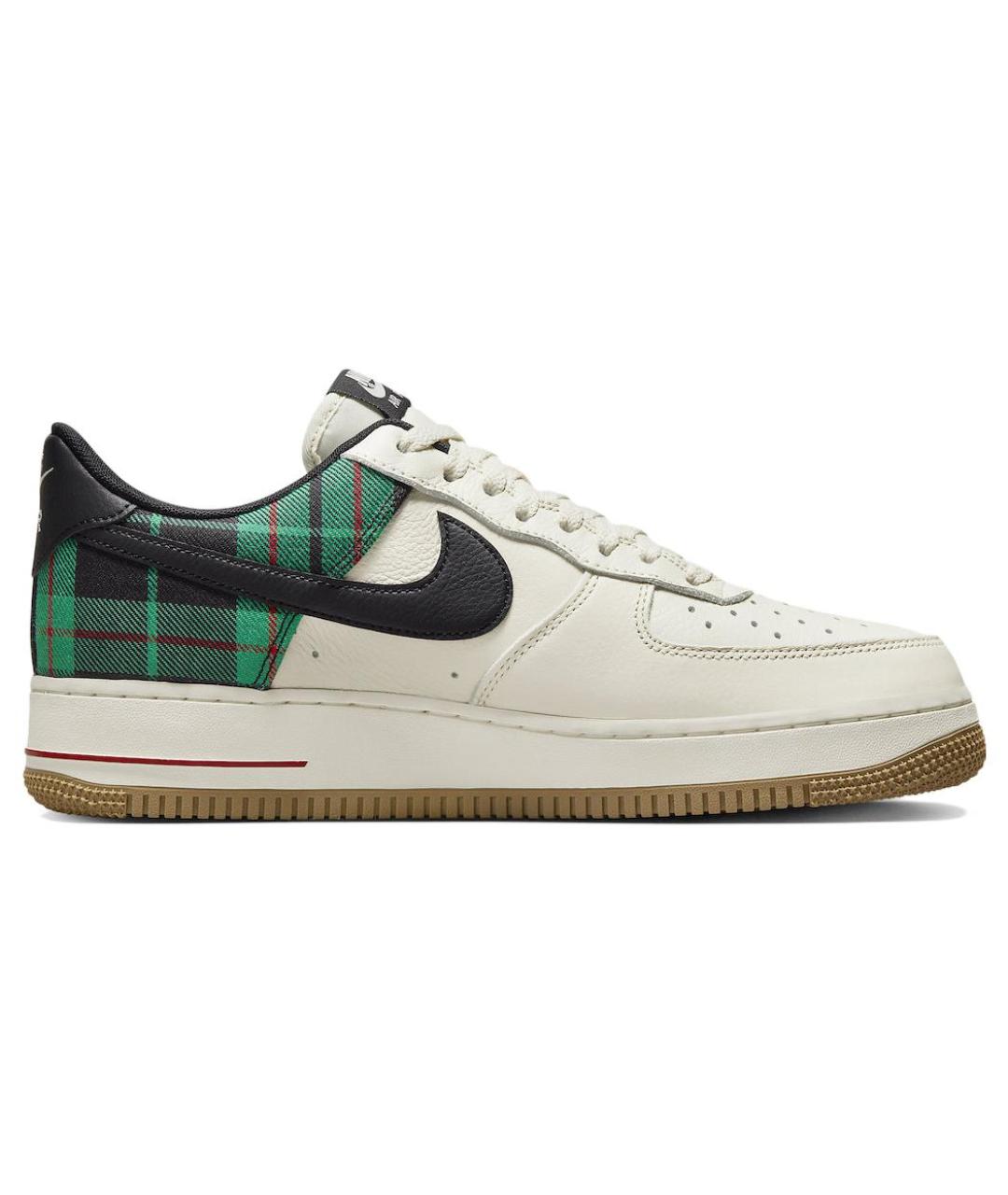 NIKE Белые кожаные низкие кроссовки / кеды, фото 3