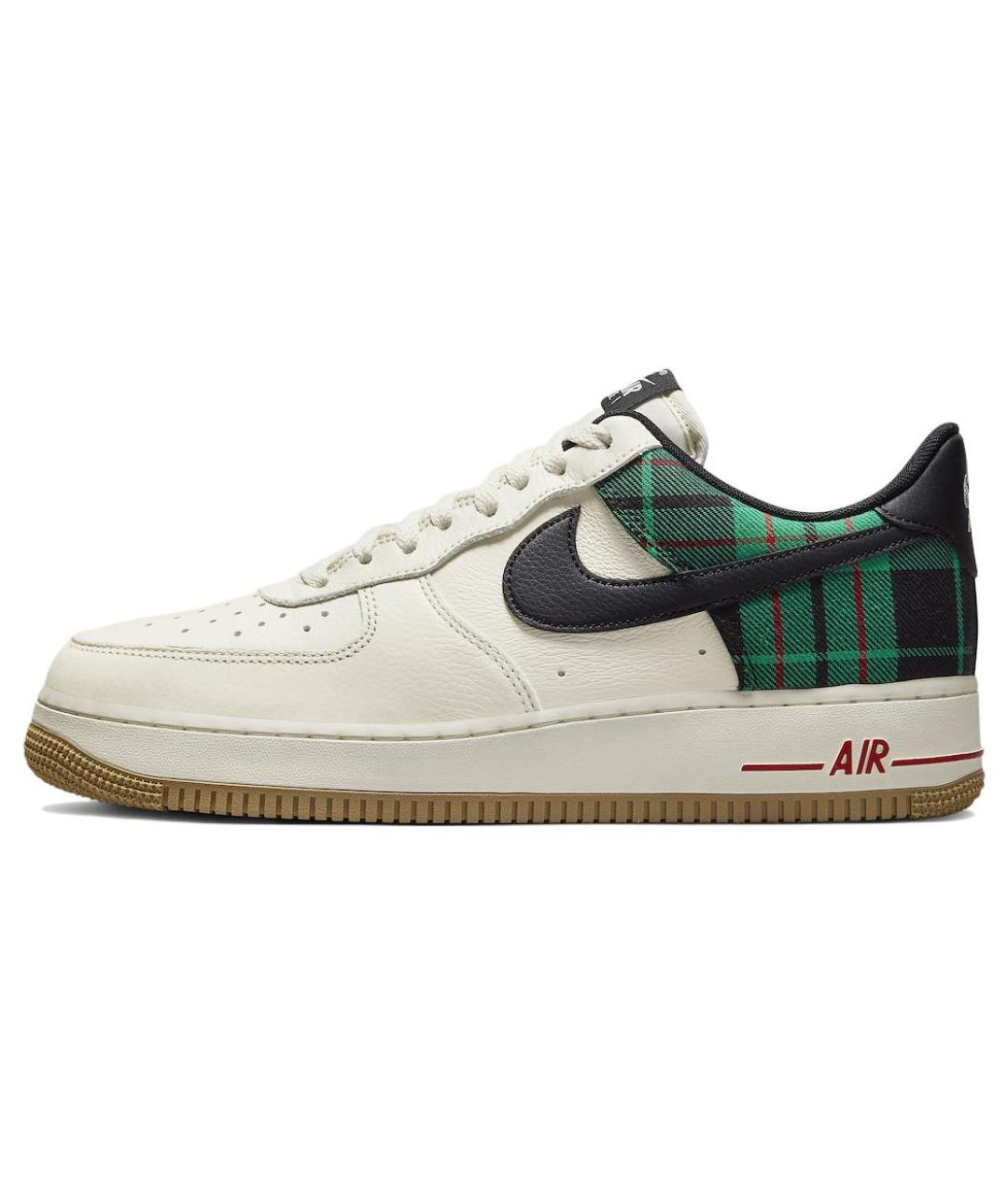 NIKE Белые кожаные низкие кроссовки / кеды, фото 2