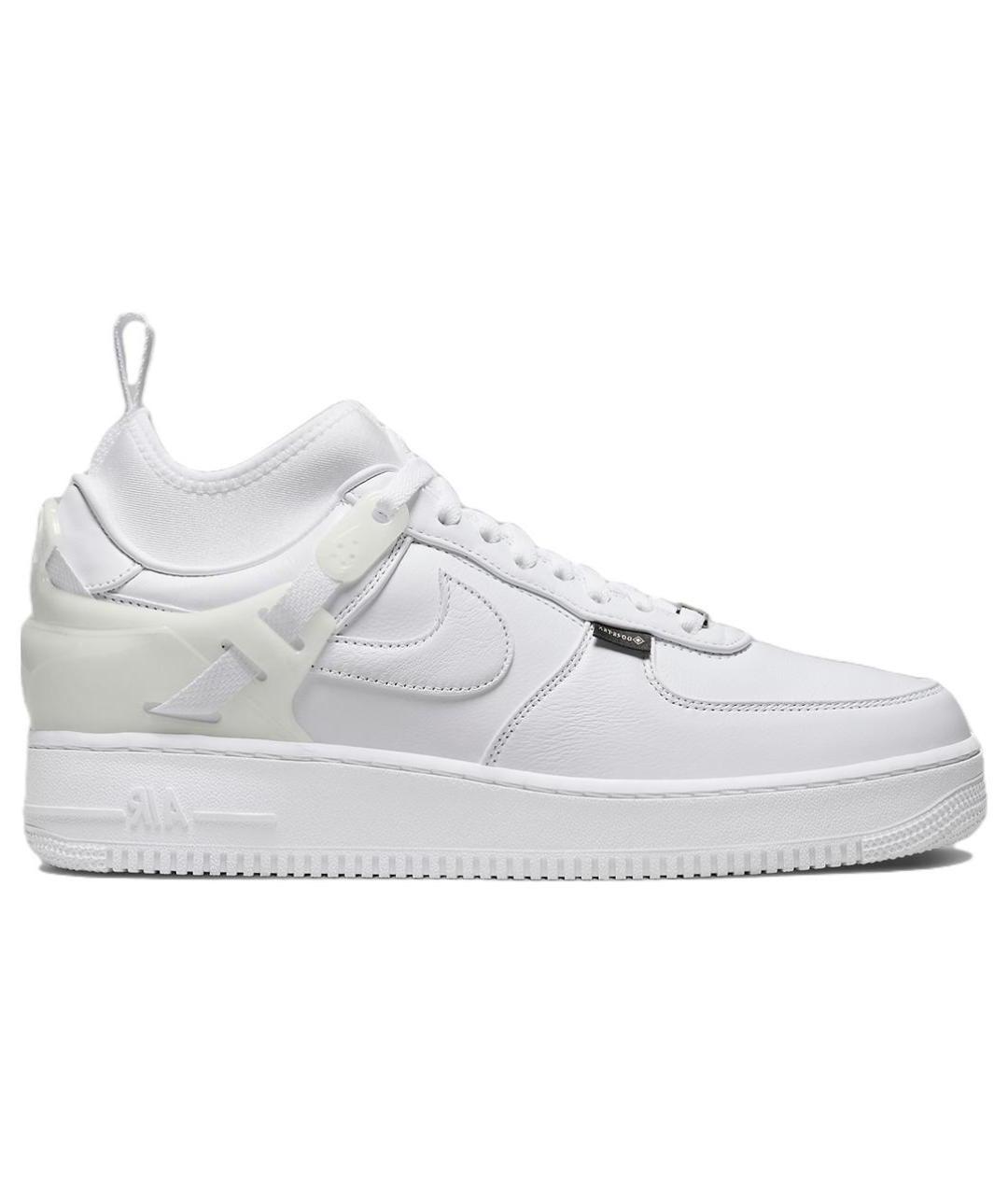 NIKE Белые кожаные кроссовки, фото 1