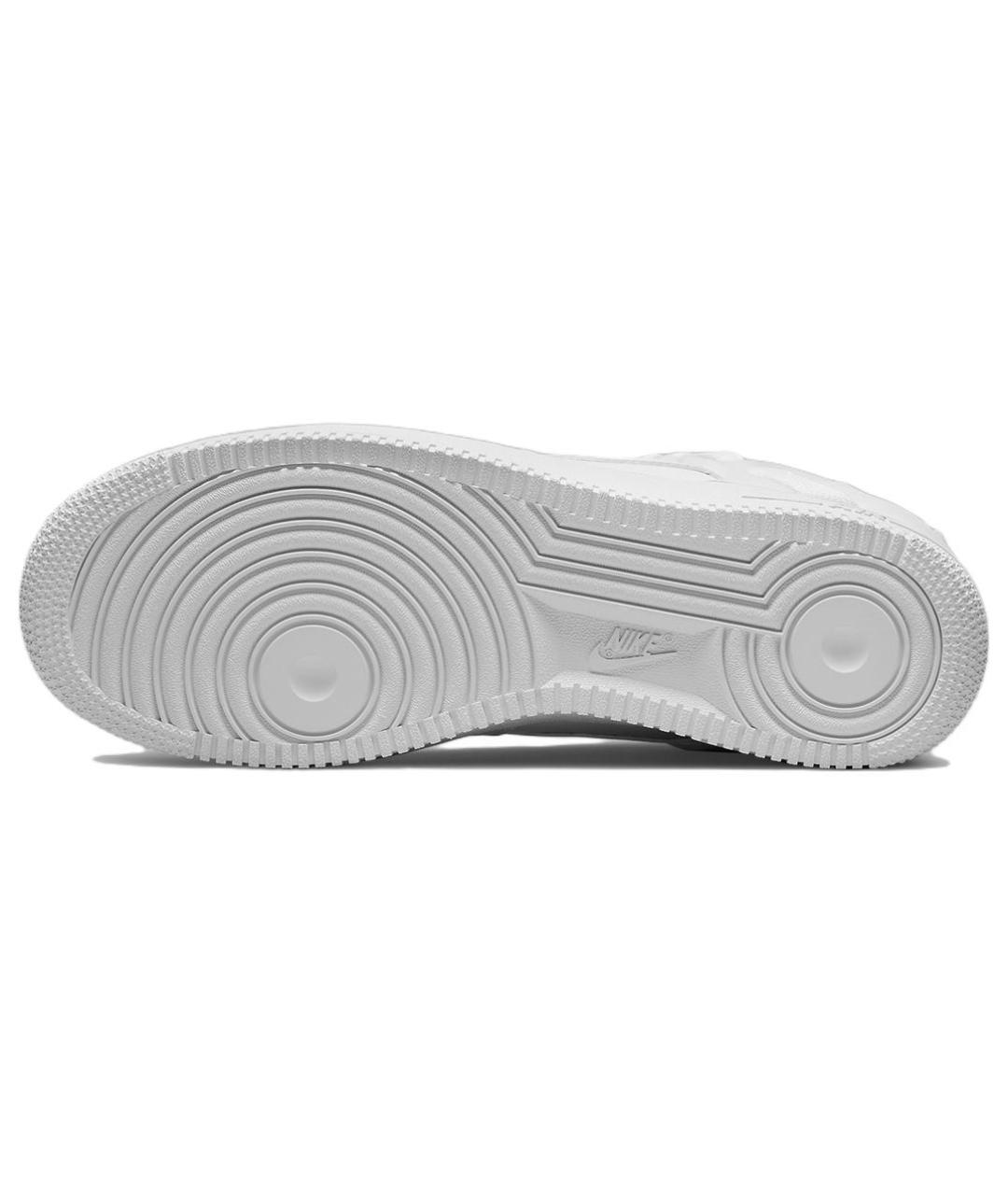 NIKE Белые кожаные кроссовки, фото 6