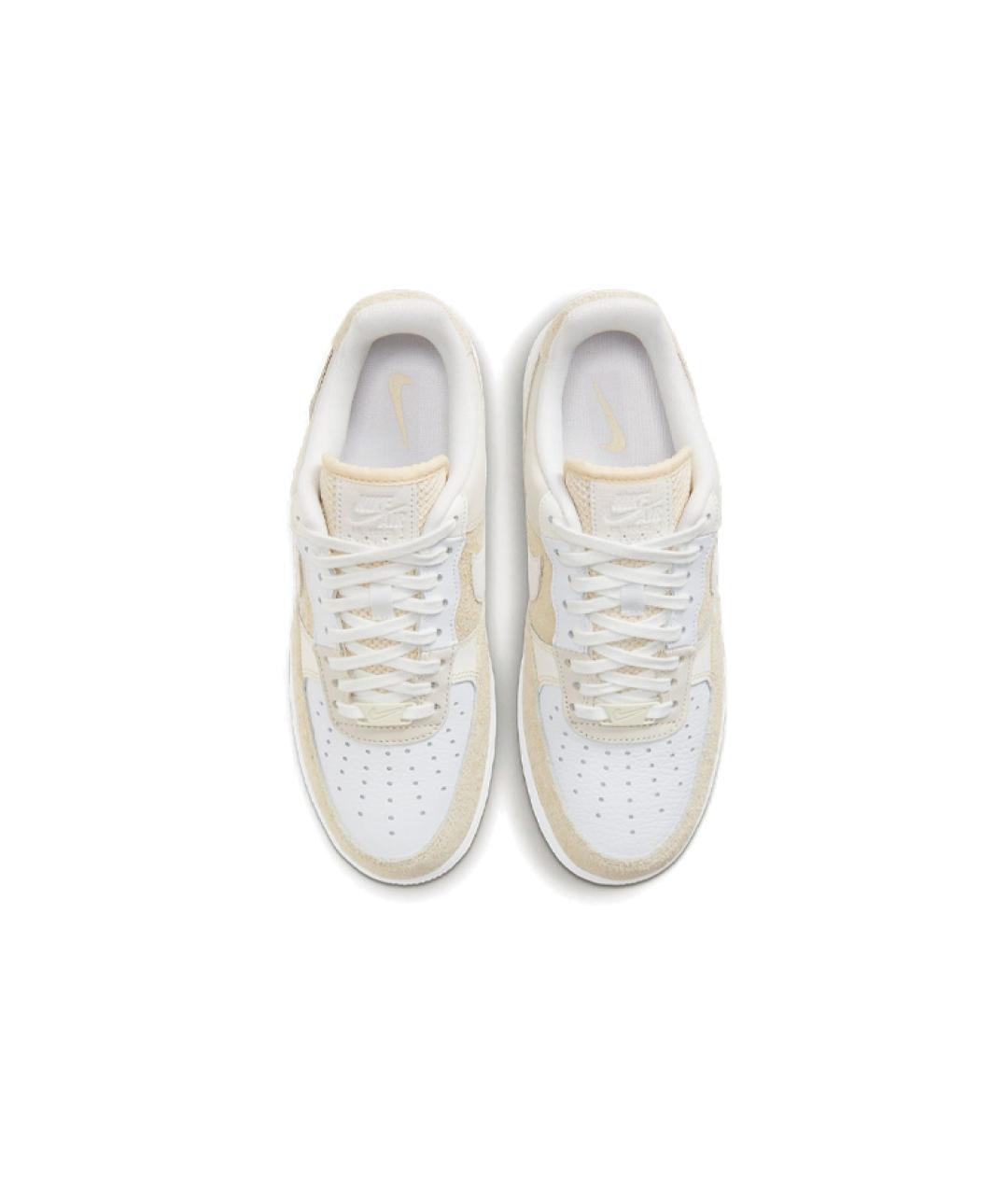 NIKE Белые кожаные кроссовки, фото 4