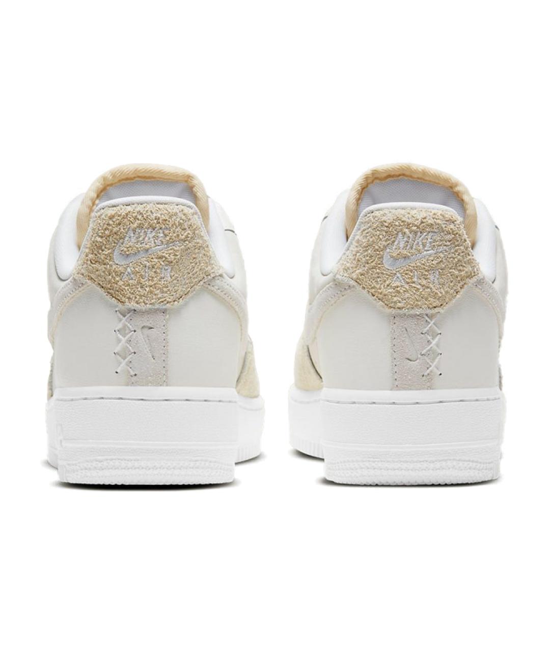 NIKE Белые кожаные кроссовки, фото 5