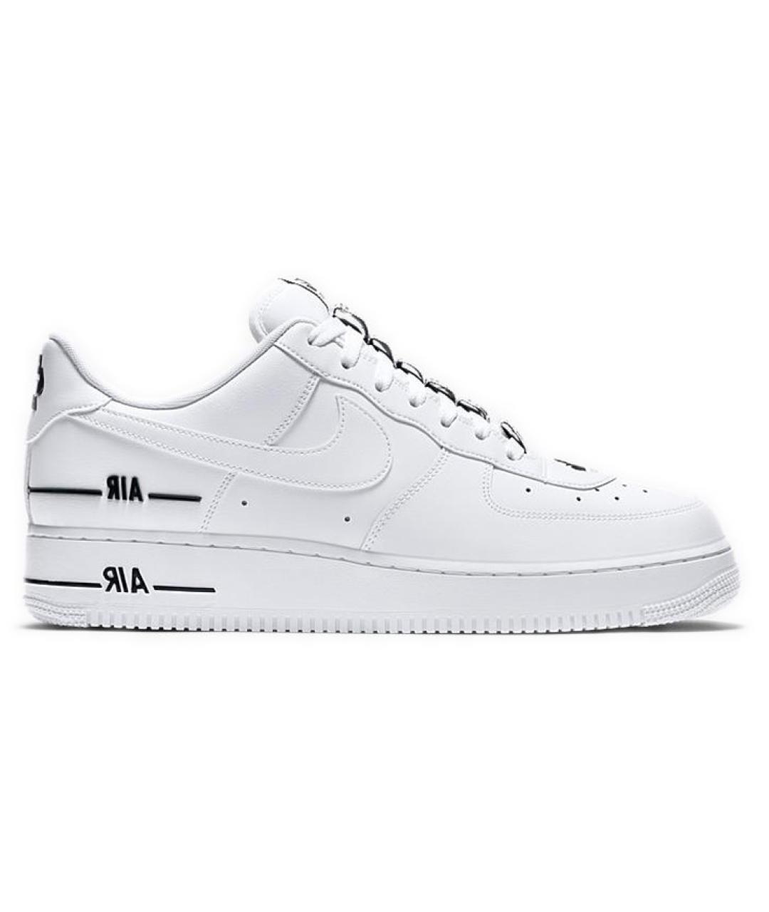 NIKE Белые кожаные кроссовки, фото 1