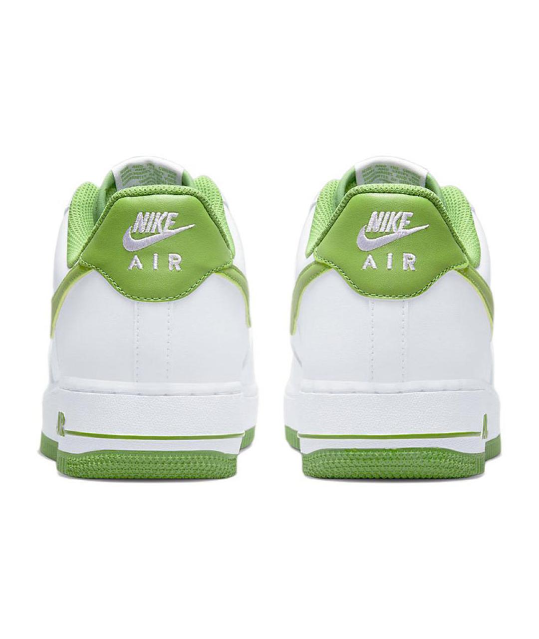 NIKE Белые кожаные низкие кроссовки / кеды, фото 6