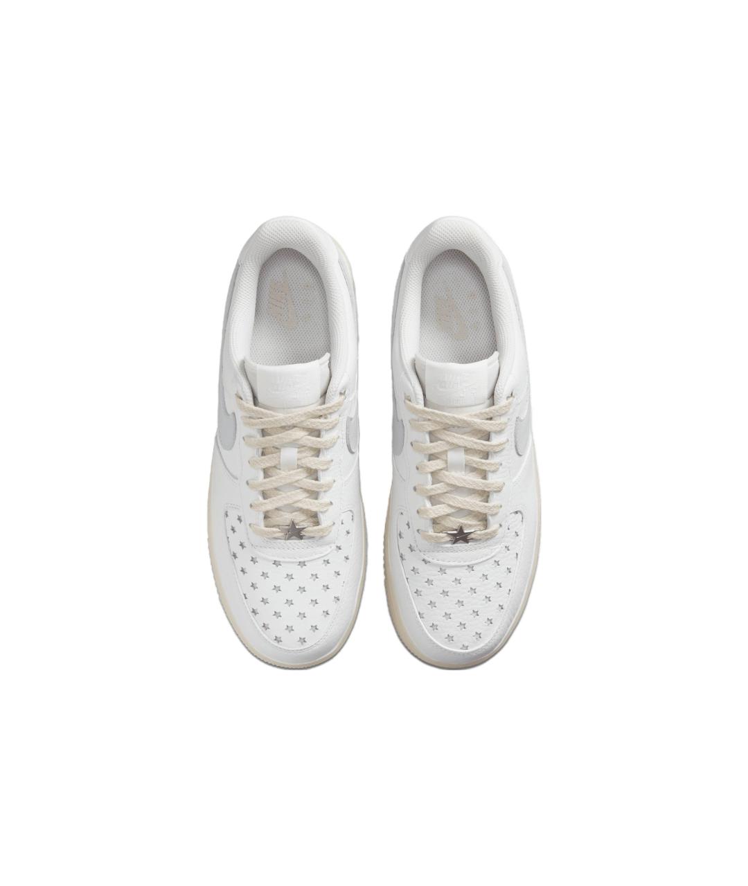 NIKE Белые кожаные кроссовки, фото 3