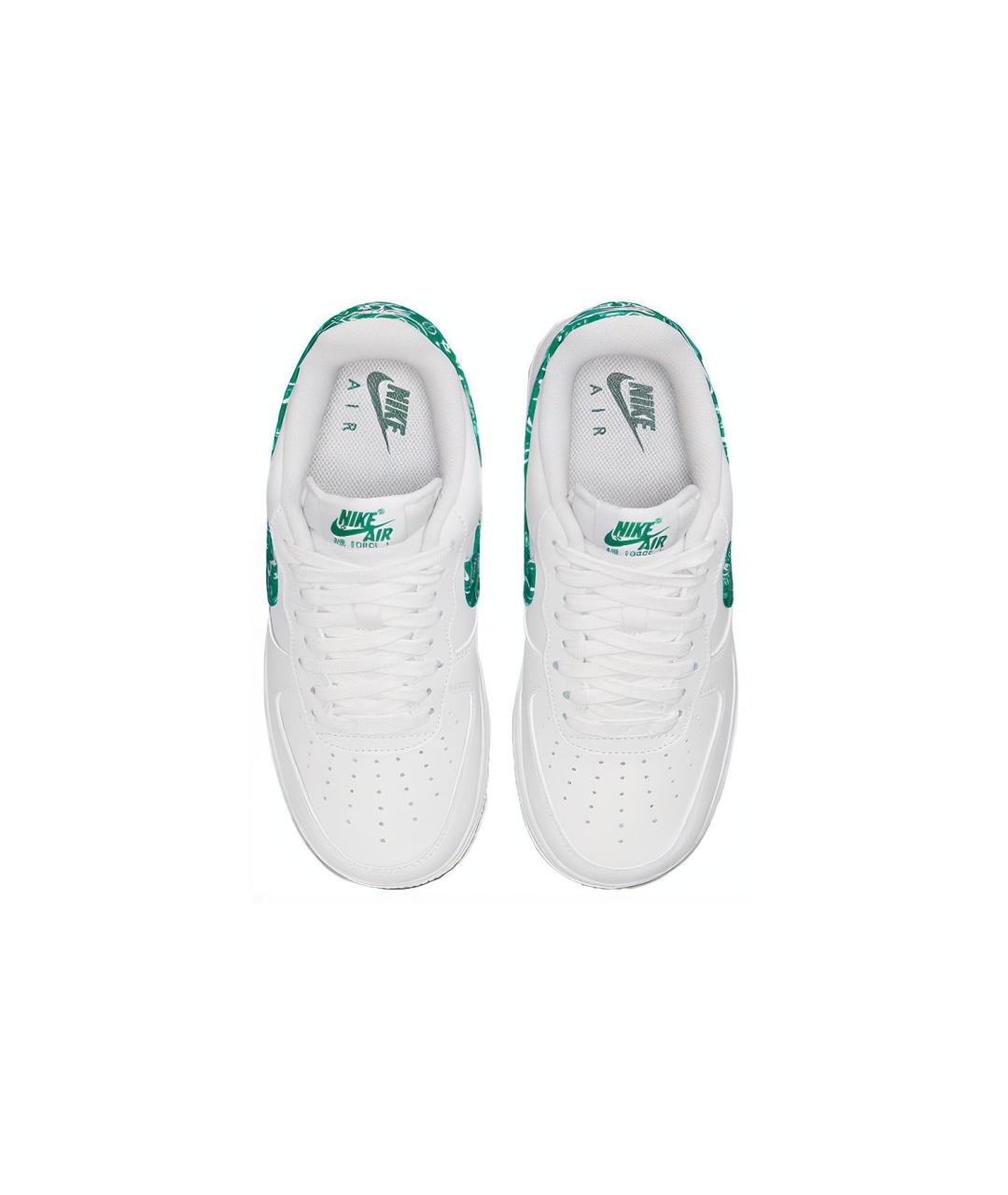NIKE Белые кожаные кроссовки, фото 4