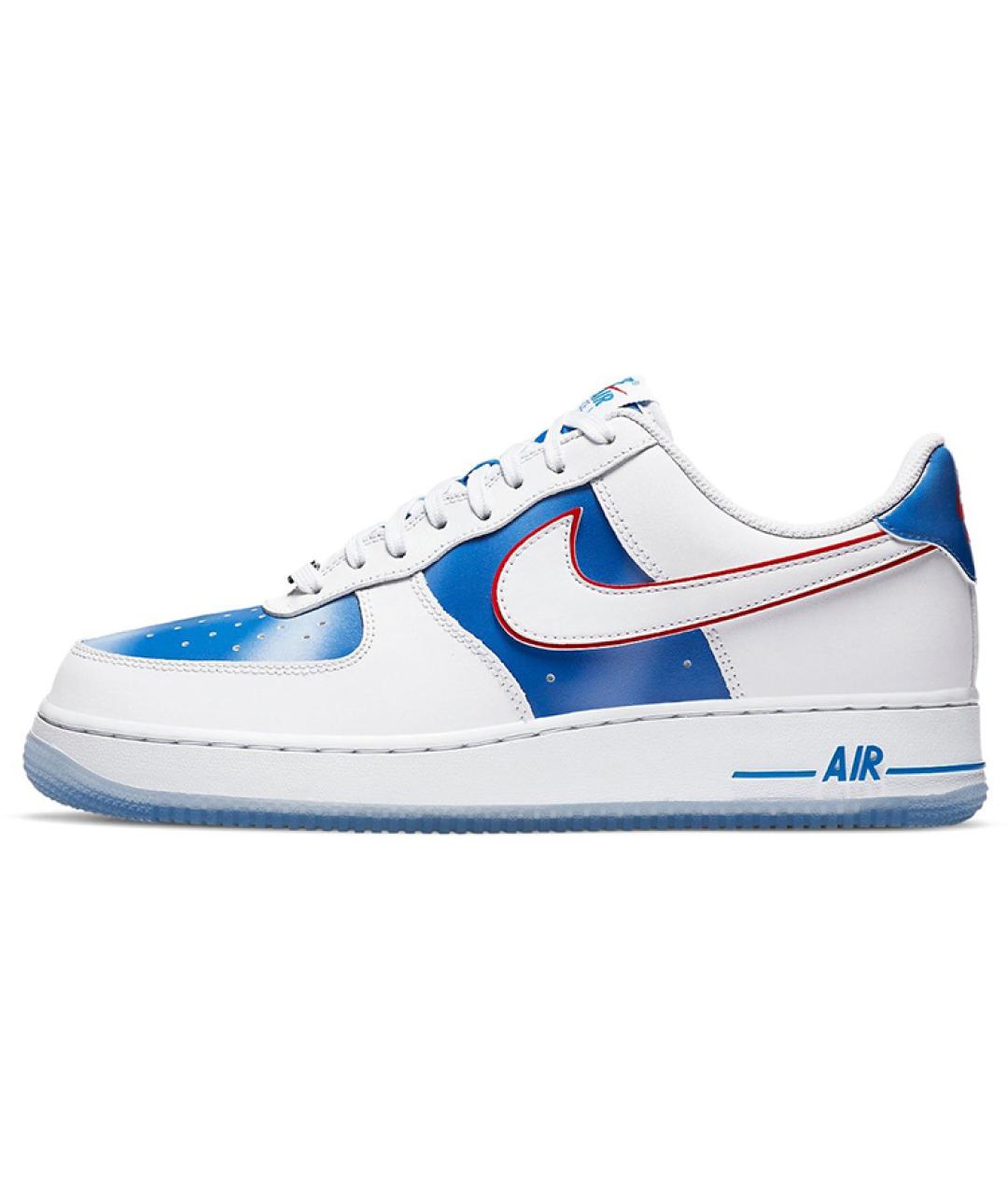 NIKE Белые кожаные низкие кроссовки / кеды, фото 2