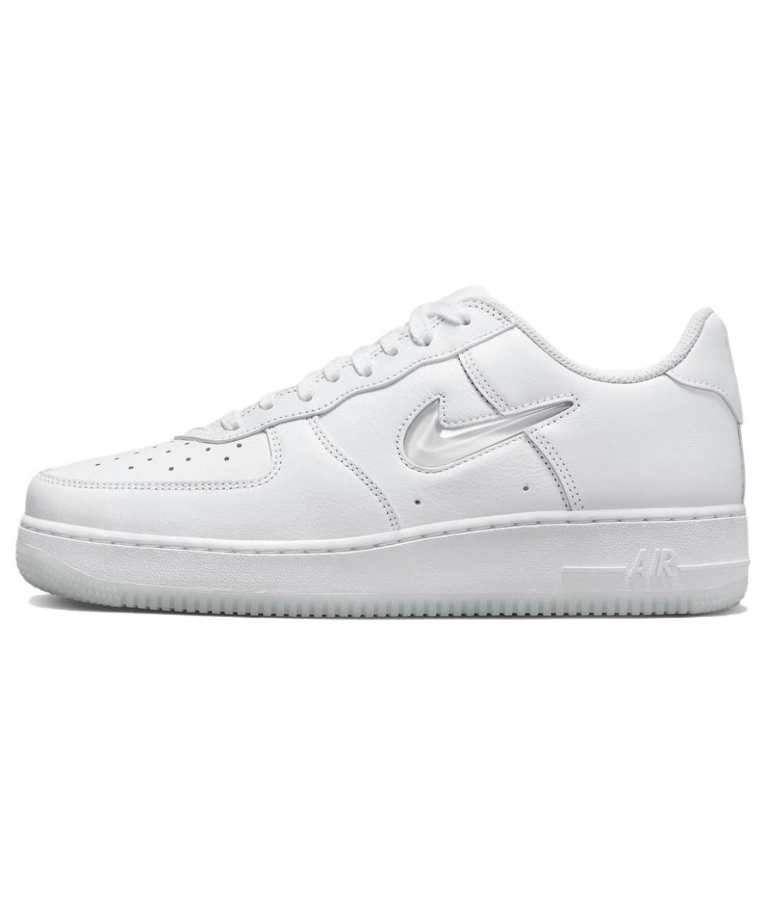 NIKE Белые кожаные низкие кроссовки / кеды, фото 2