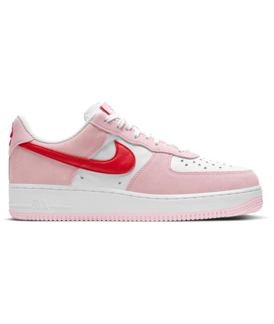 NIKE Розовые кожаные кроссовки, фото 1
