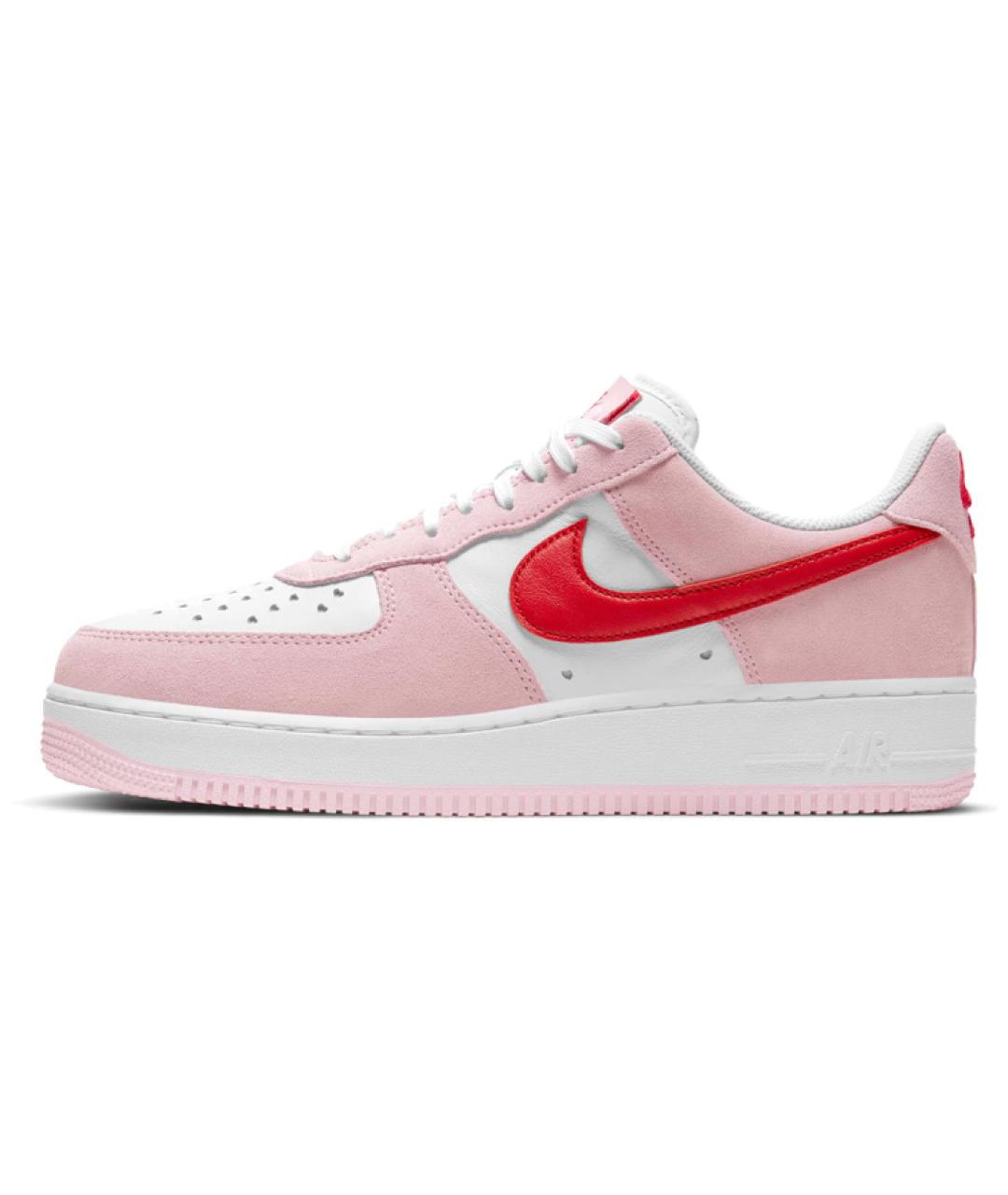 NIKE Розовые кожаные кроссовки, фото 3