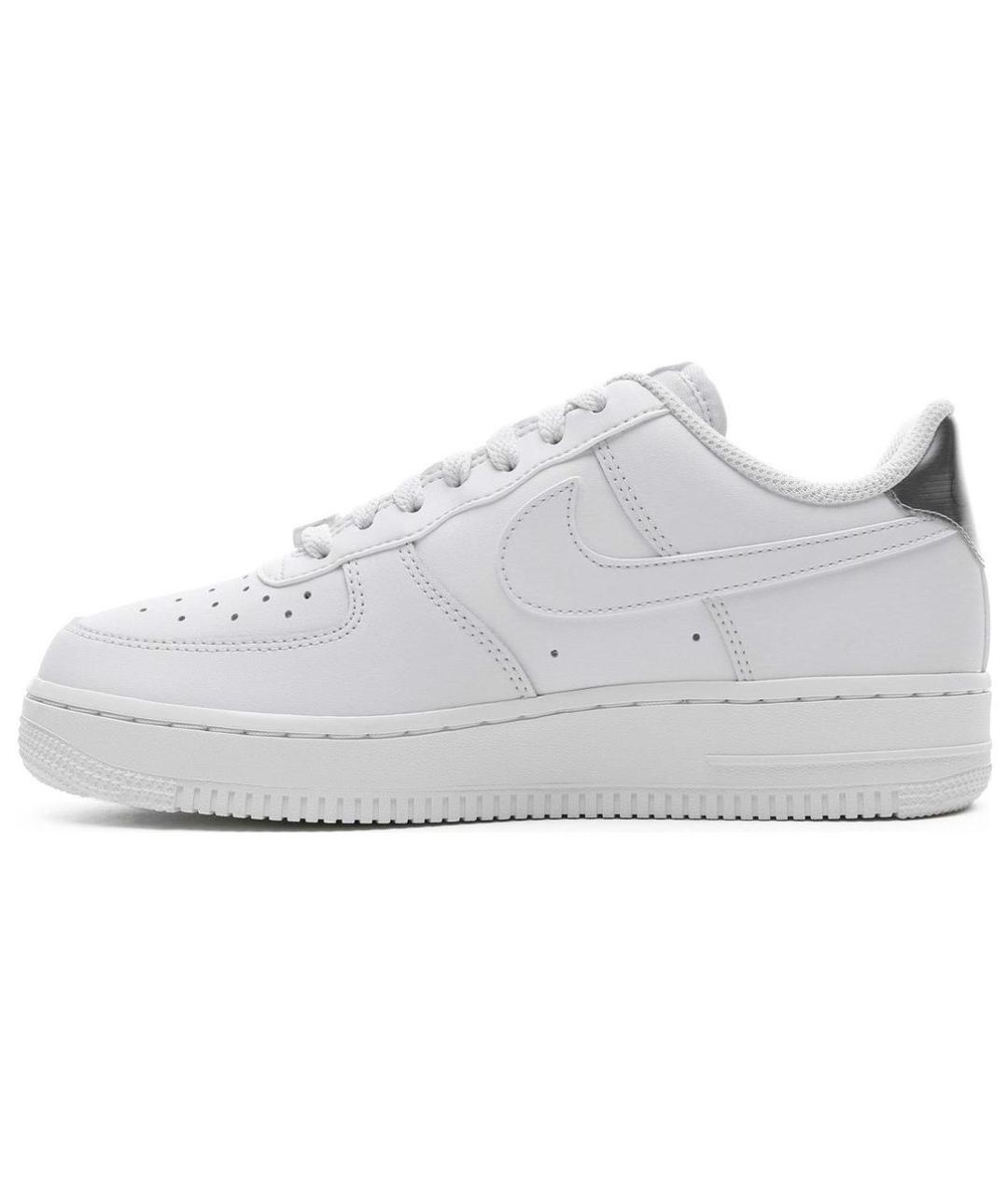 NIKE Белые кожаные кроссовки, фото 3