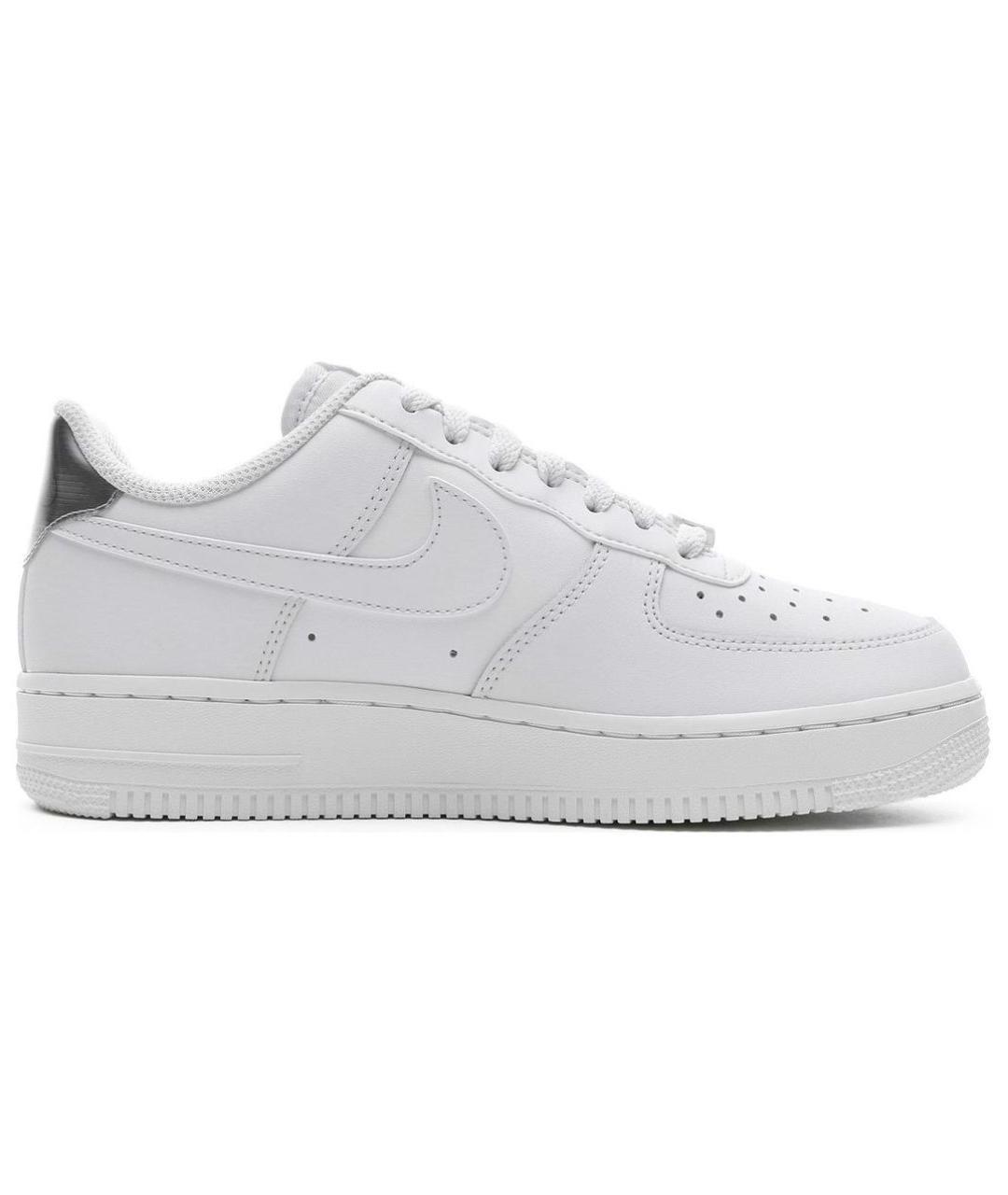 NIKE Белые кожаные кроссовки, фото 2