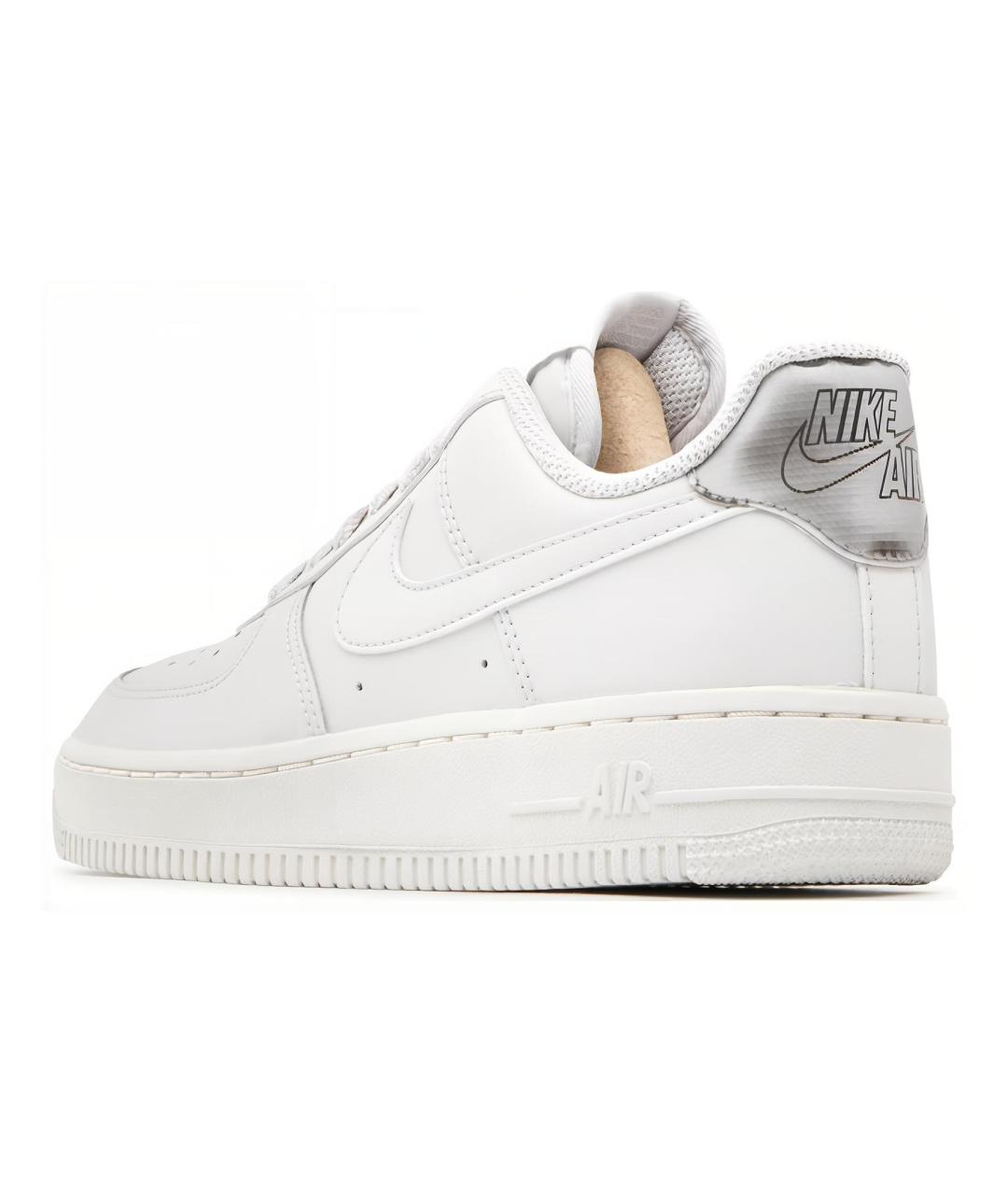 NIKE Белые кожаные кроссовки, фото 4