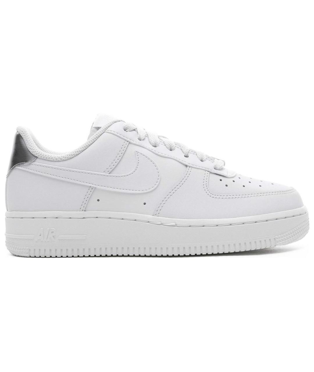 NIKE Белые кожаные кроссовки, фото 1