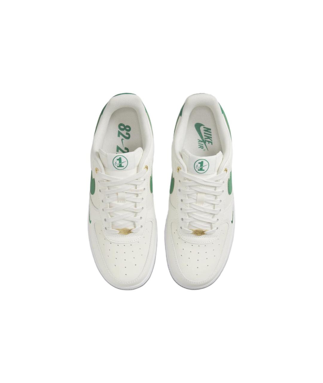 NIKE Белые кожаные кроссовки, фото 5