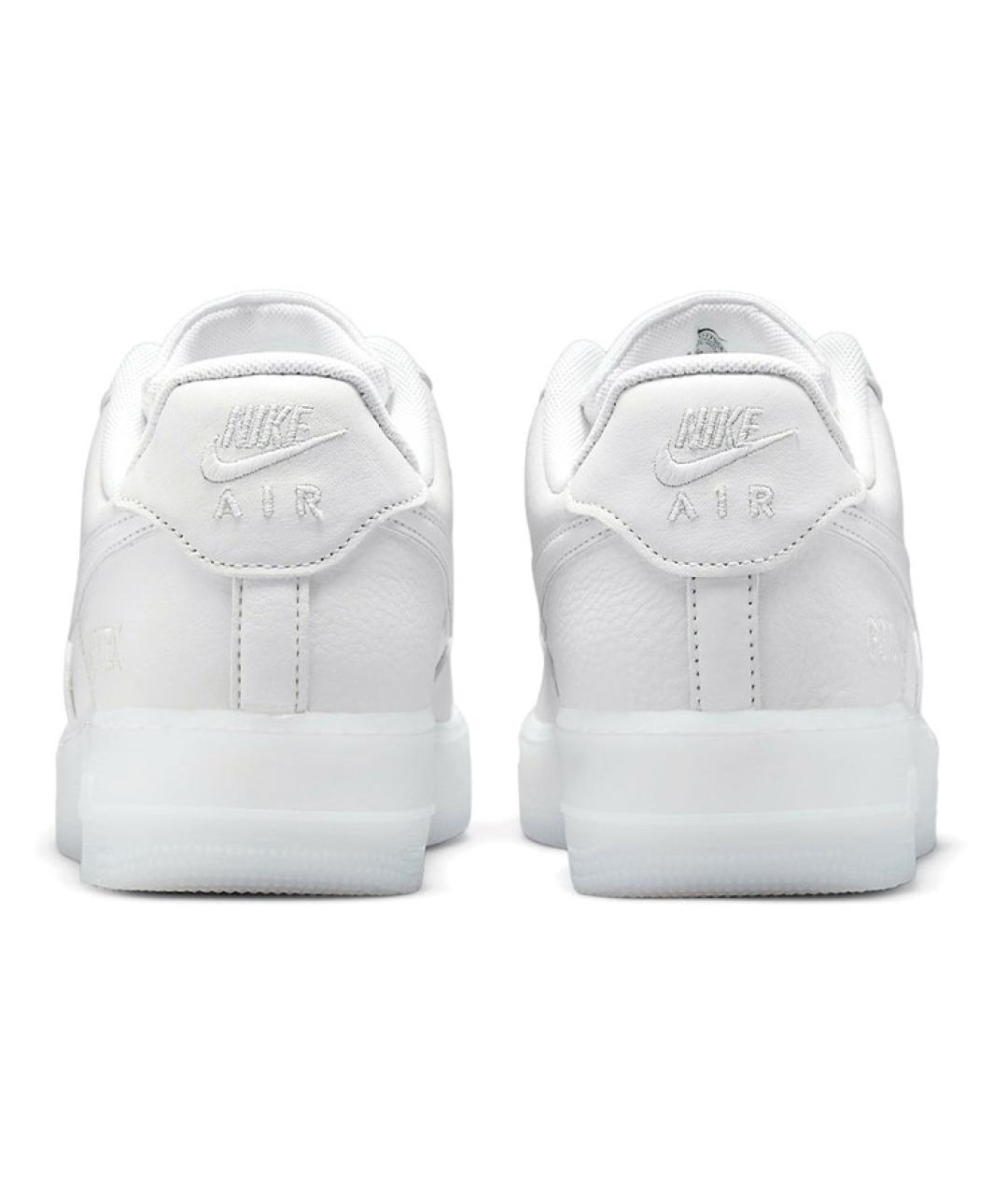 NIKE Белые кожаные низкие кроссовки / кеды, фото 5