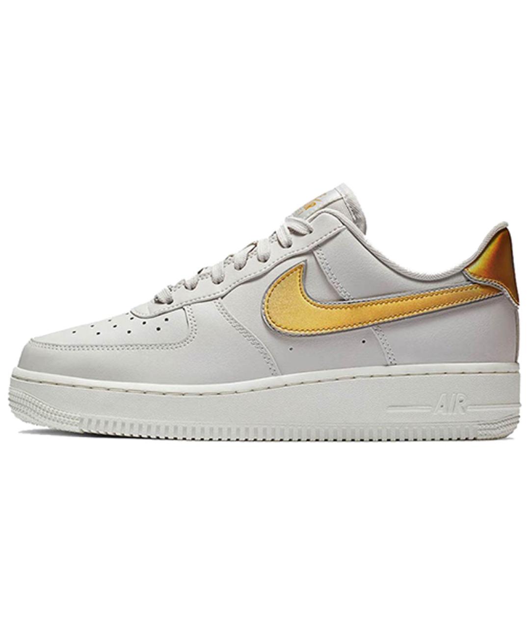 NIKE Белые кожаные кроссовки, фото 5