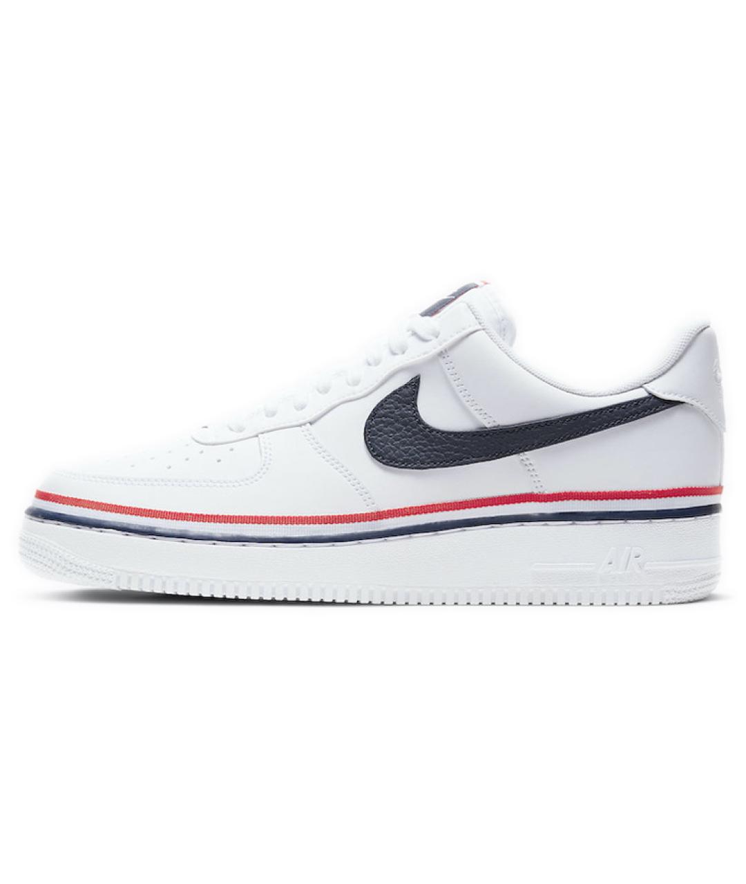 NIKE Белые кожаные кроссовки, фото 2