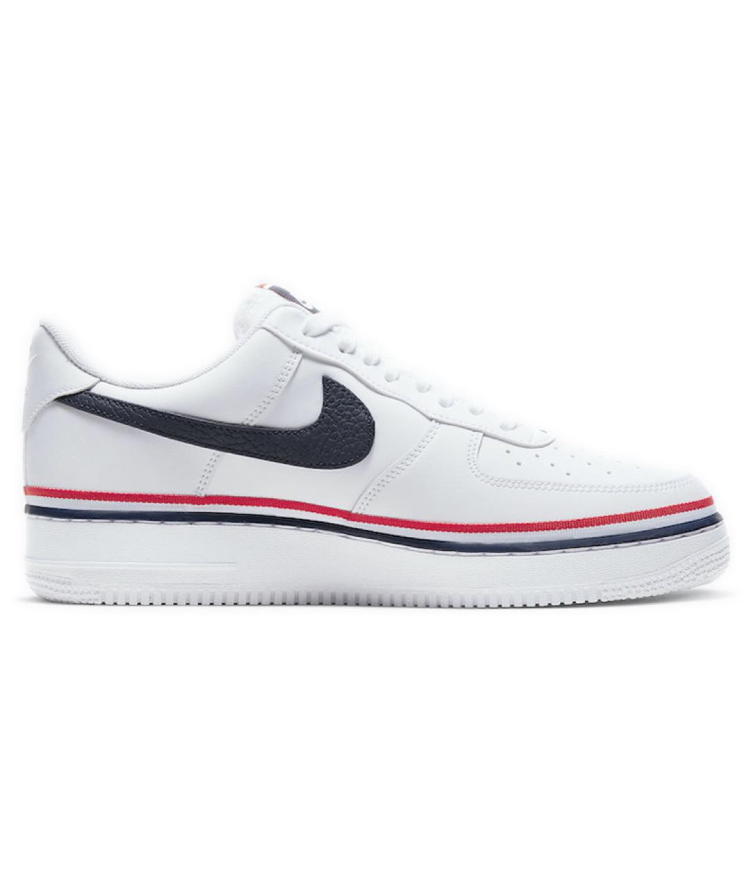 NIKE Белые кожаные кроссовки, фото 8