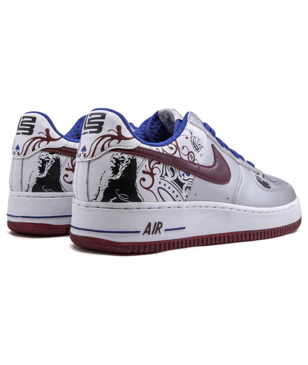 NIKE Серебряные низкие кроссовки / кеды, фото 4