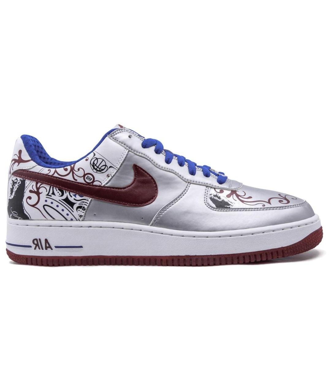 NIKE Серебряные низкие кроссовки / кеды, фото 1