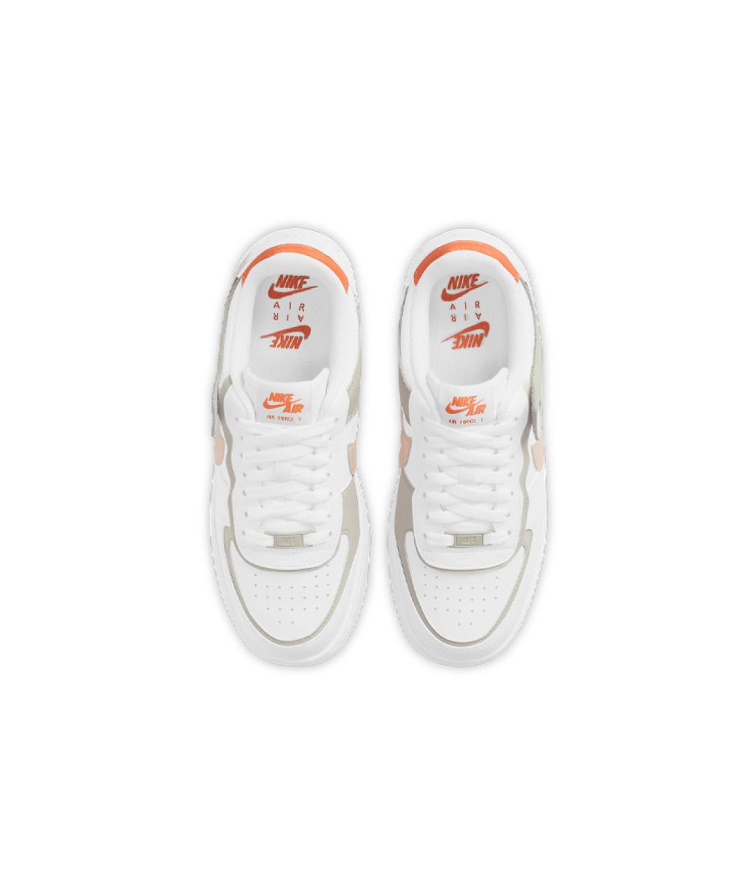 NIKE Белые кожаные кроссовки, фото 5