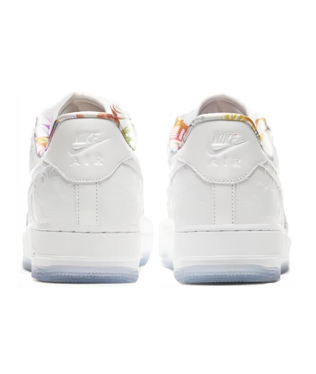 NIKE Белые кожаные кроссовки, фото 6