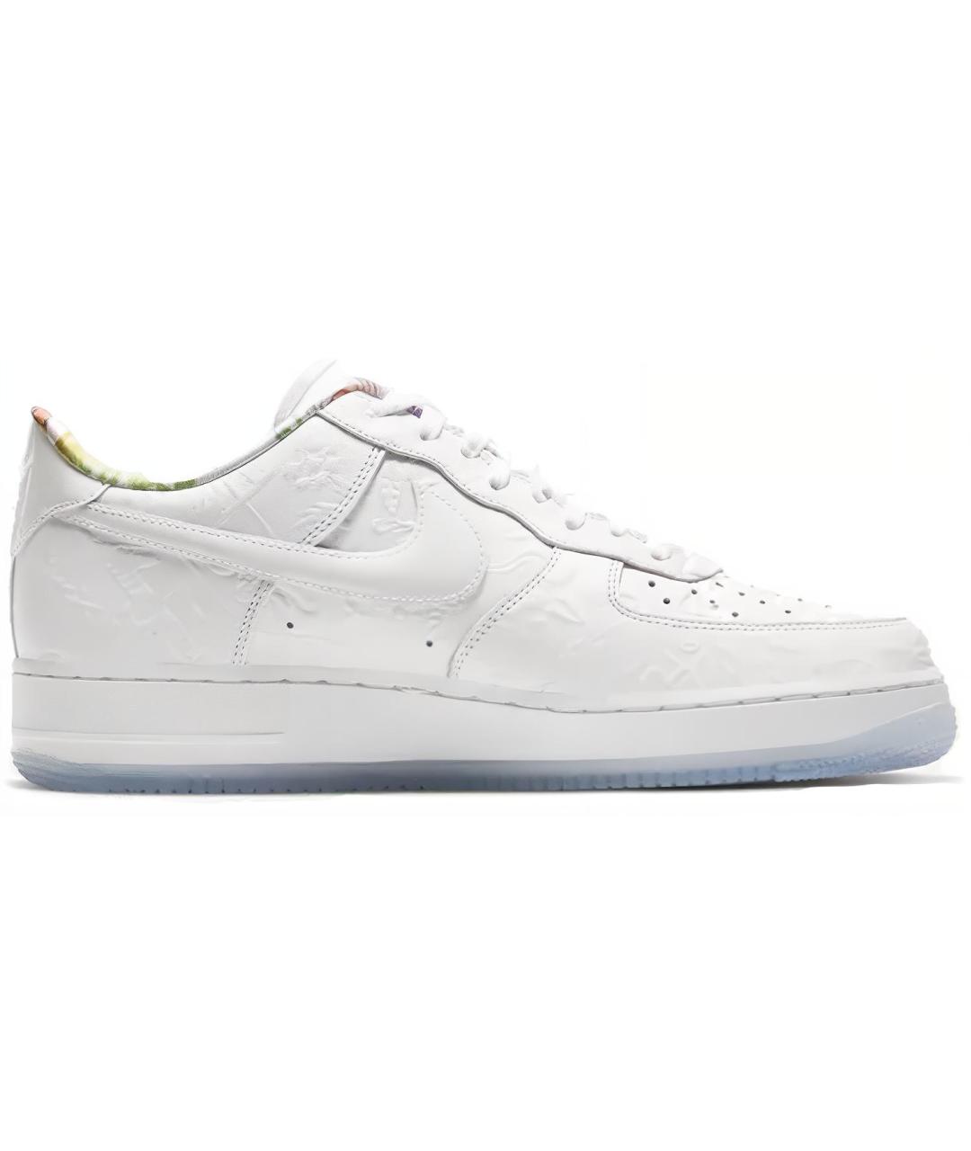 NIKE Белые кожаные кроссовки, фото 2