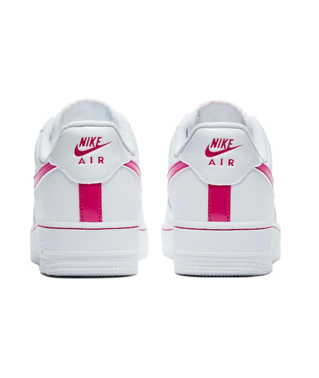 NIKE Белые кожаные кроссовки, фото 4