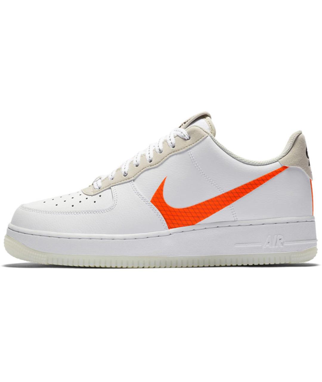 NIKE Белые кожаные кроссовки, фото 3