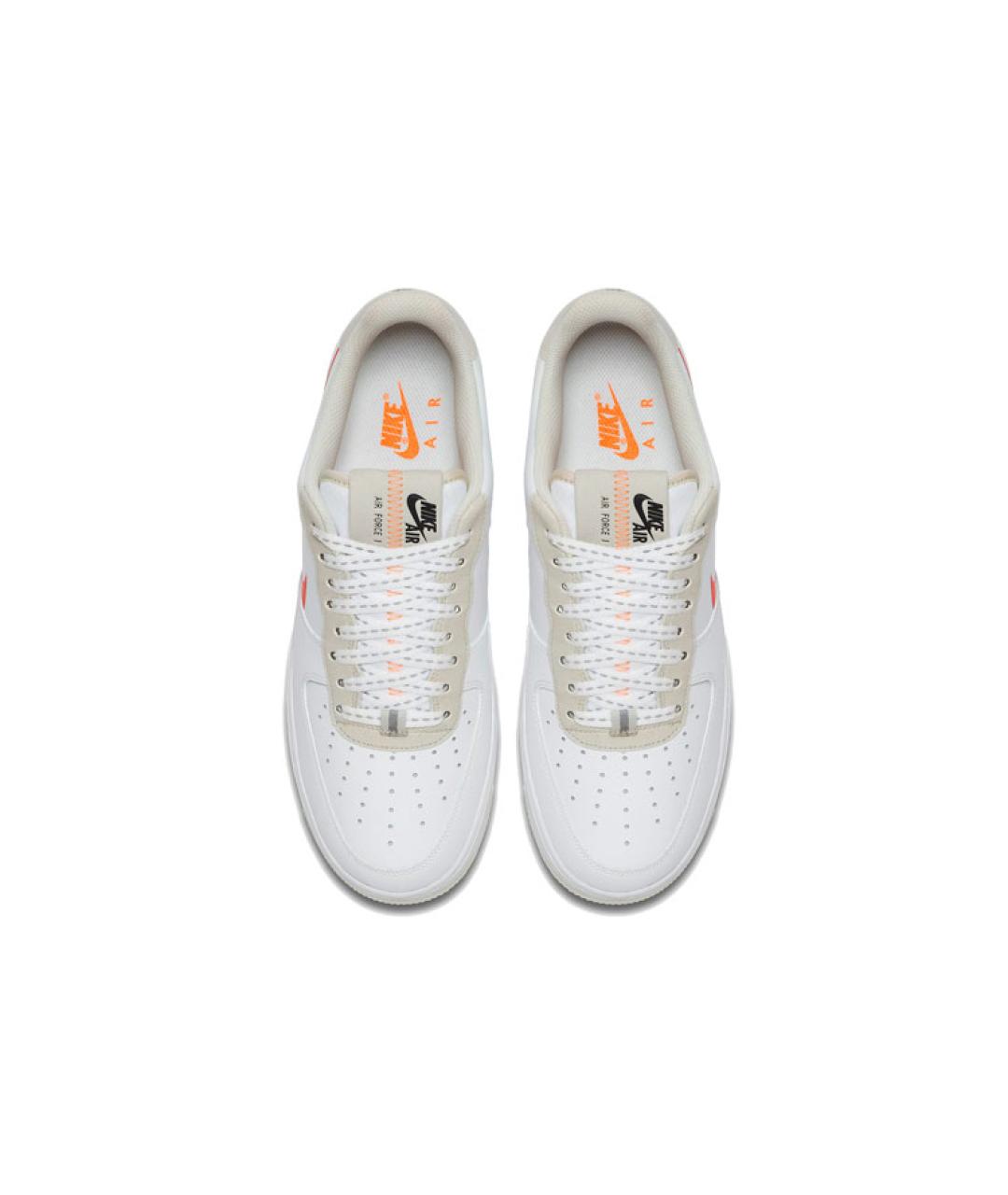 NIKE Белые кожаные кроссовки, фото 5