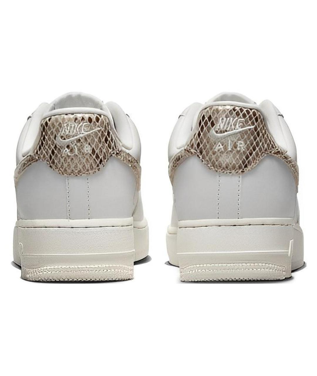 NIKE Белые кожаные кроссовки, фото 4