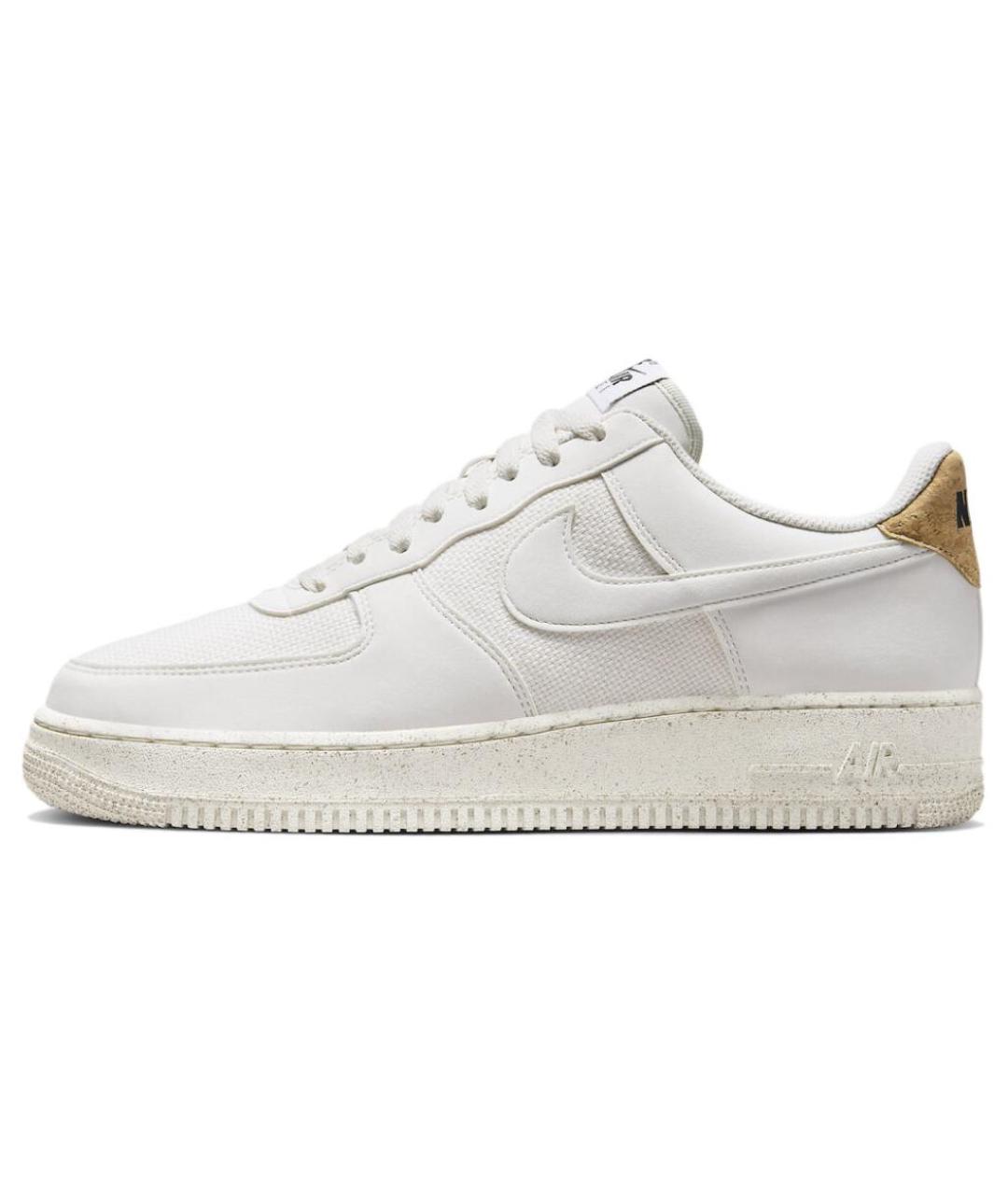 NIKE Белые кожаные низкие кроссовки / кеды, фото 3