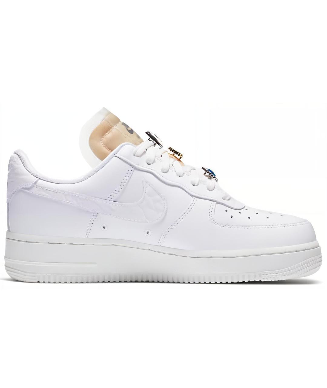 NIKE Белые кожаные кроссовки, фото 2