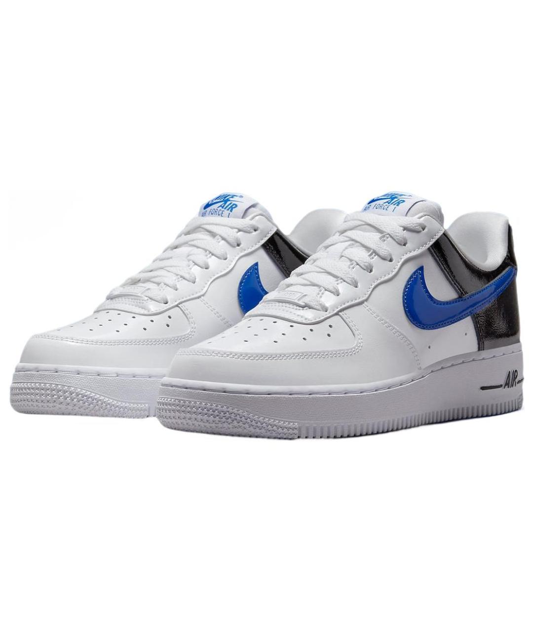 NIKE Белые кожаные кроссовки, фото 4