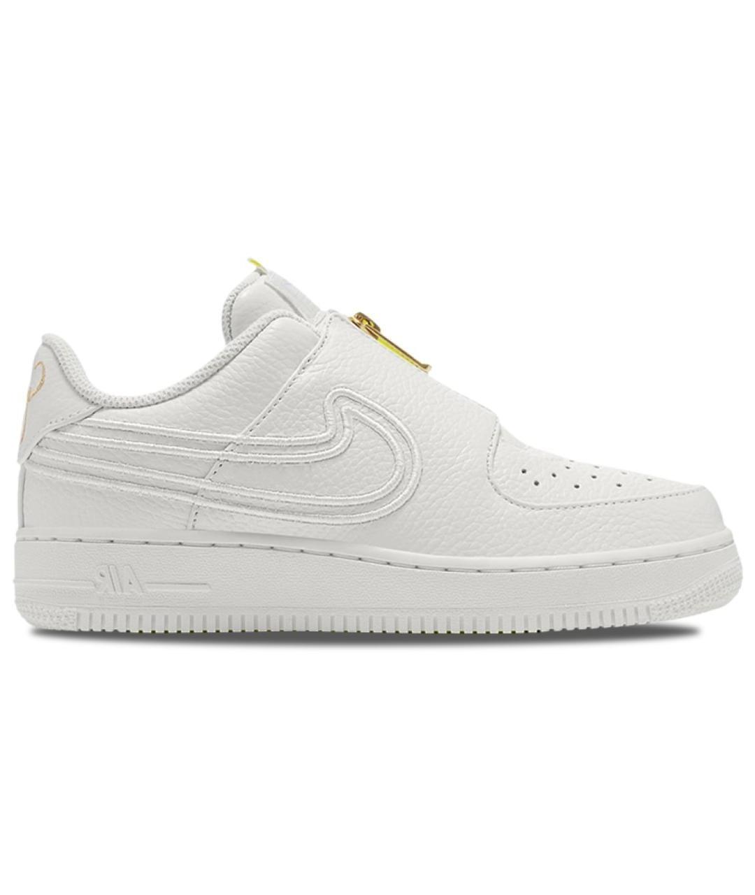 NIKE Белые кожаные кроссовки, фото 1