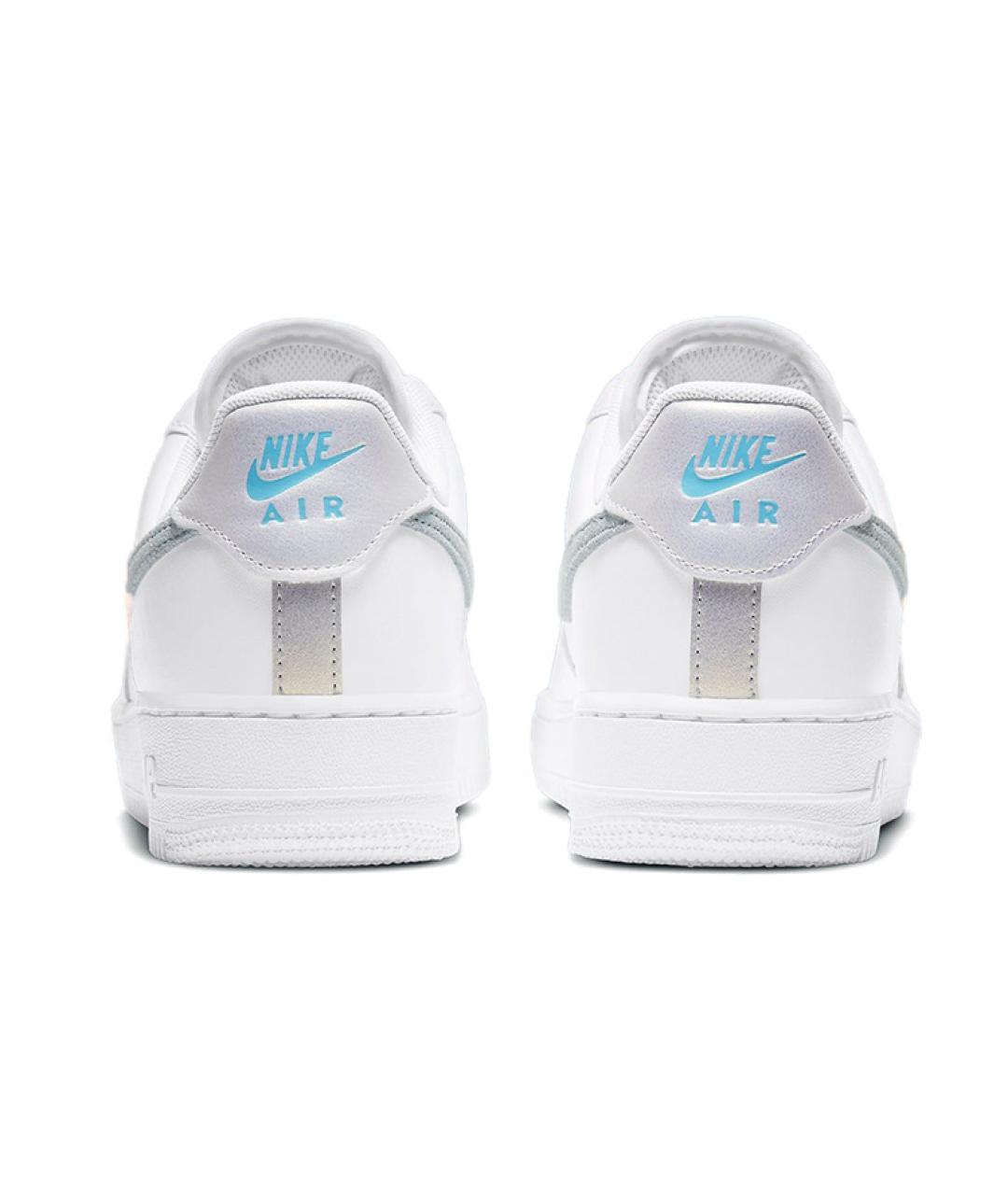 NIKE Белые кожаные кроссовки, фото 6