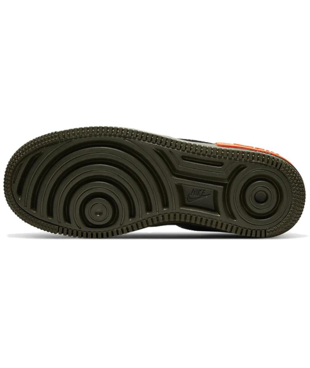 NIKE Черные кожаные кроссовки, фото 6