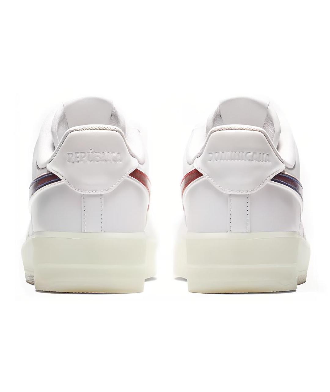 NIKE Белые кожаные кроссовки, фото 6