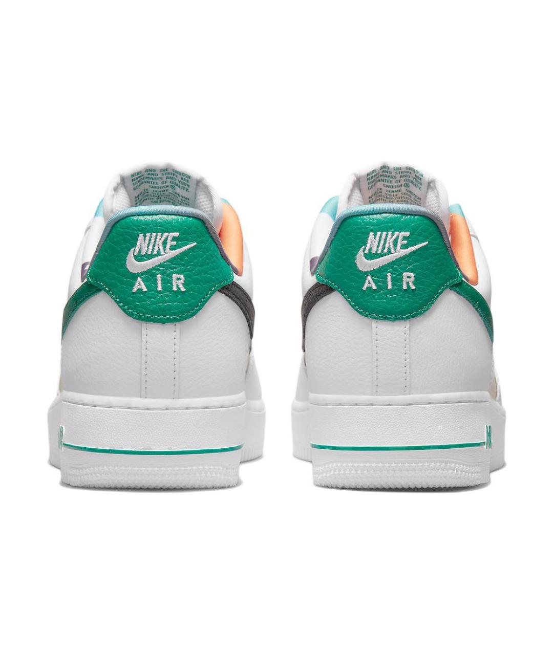NIKE Белые кожаные низкие кроссовки / кеды, фото 6