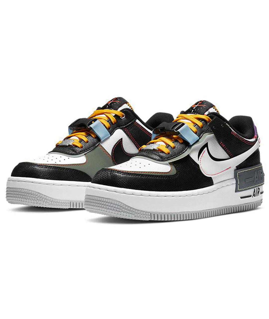 NIKE Черные кожаные кроссовки, фото 3