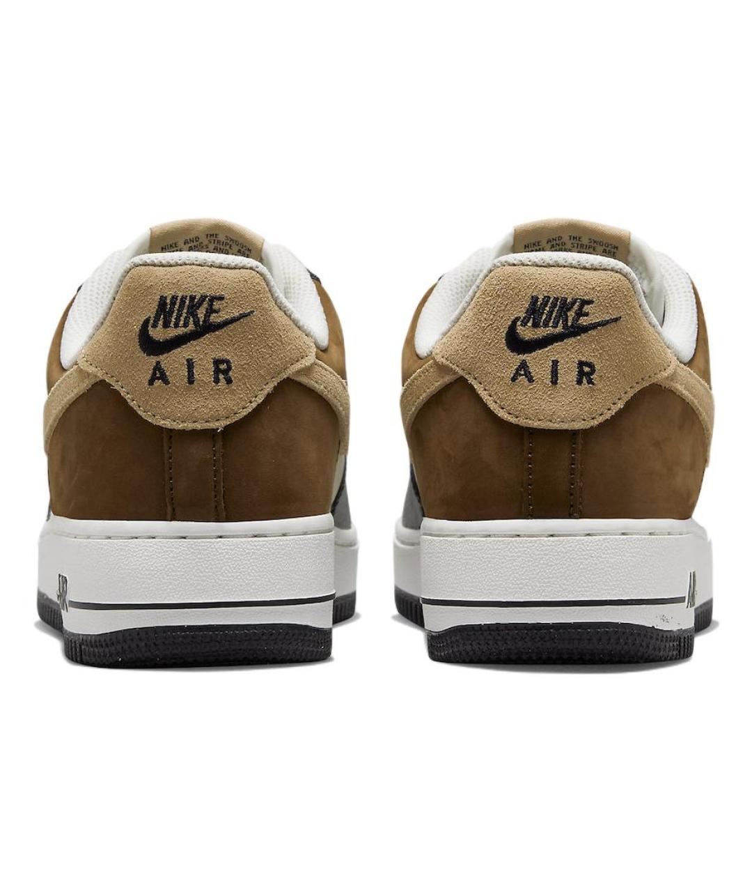 NIKE Черные кожаные кроссовки, фото 6