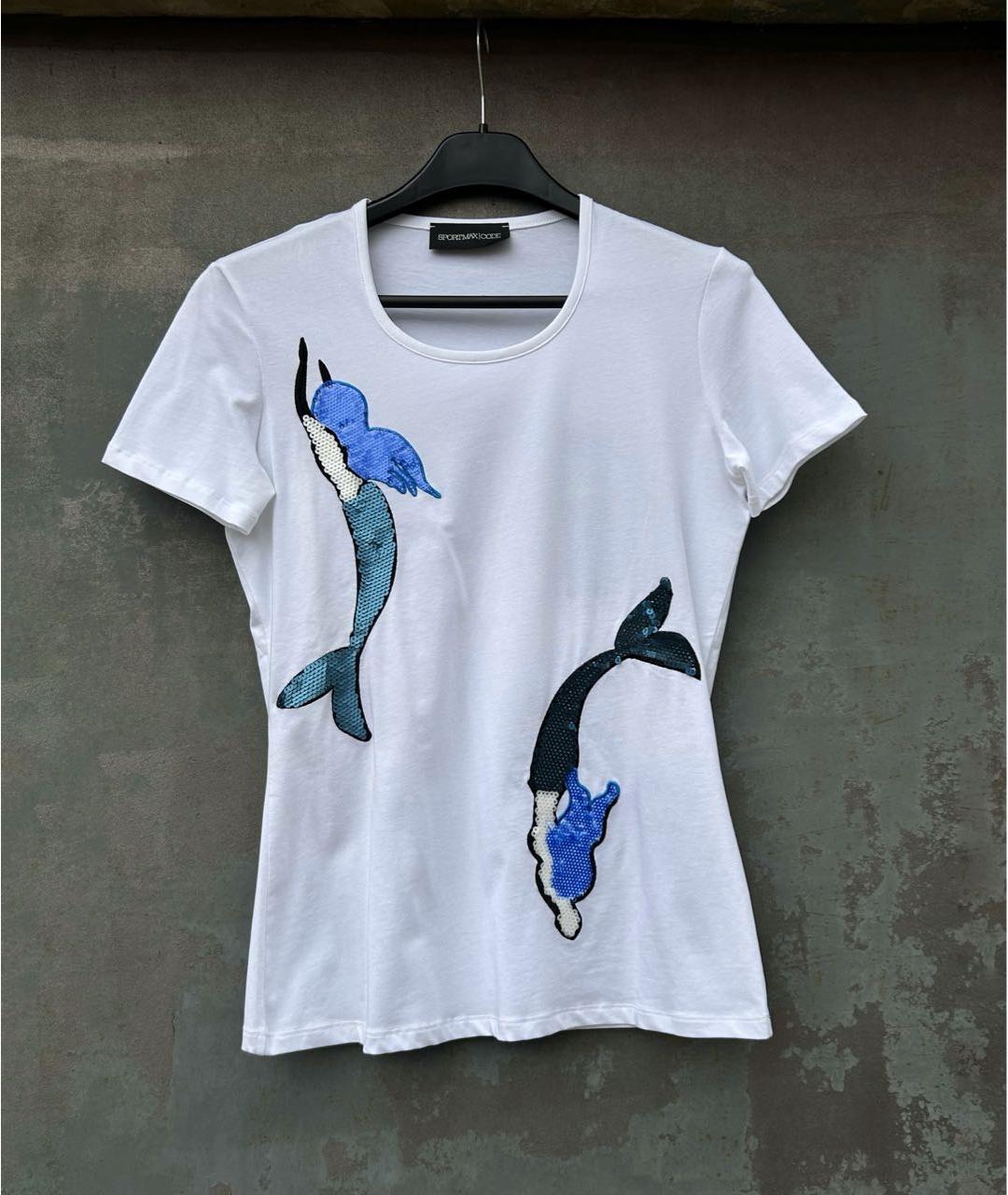 SPORT MAX CODE Хлопковая футболка, фото 6