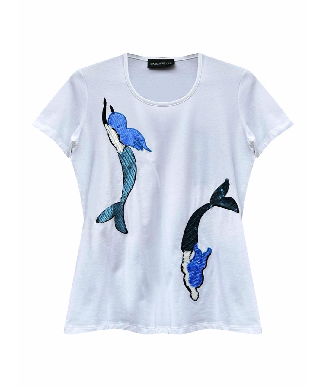 SPORT MAX CODE Хлопковая футболка, фото 1