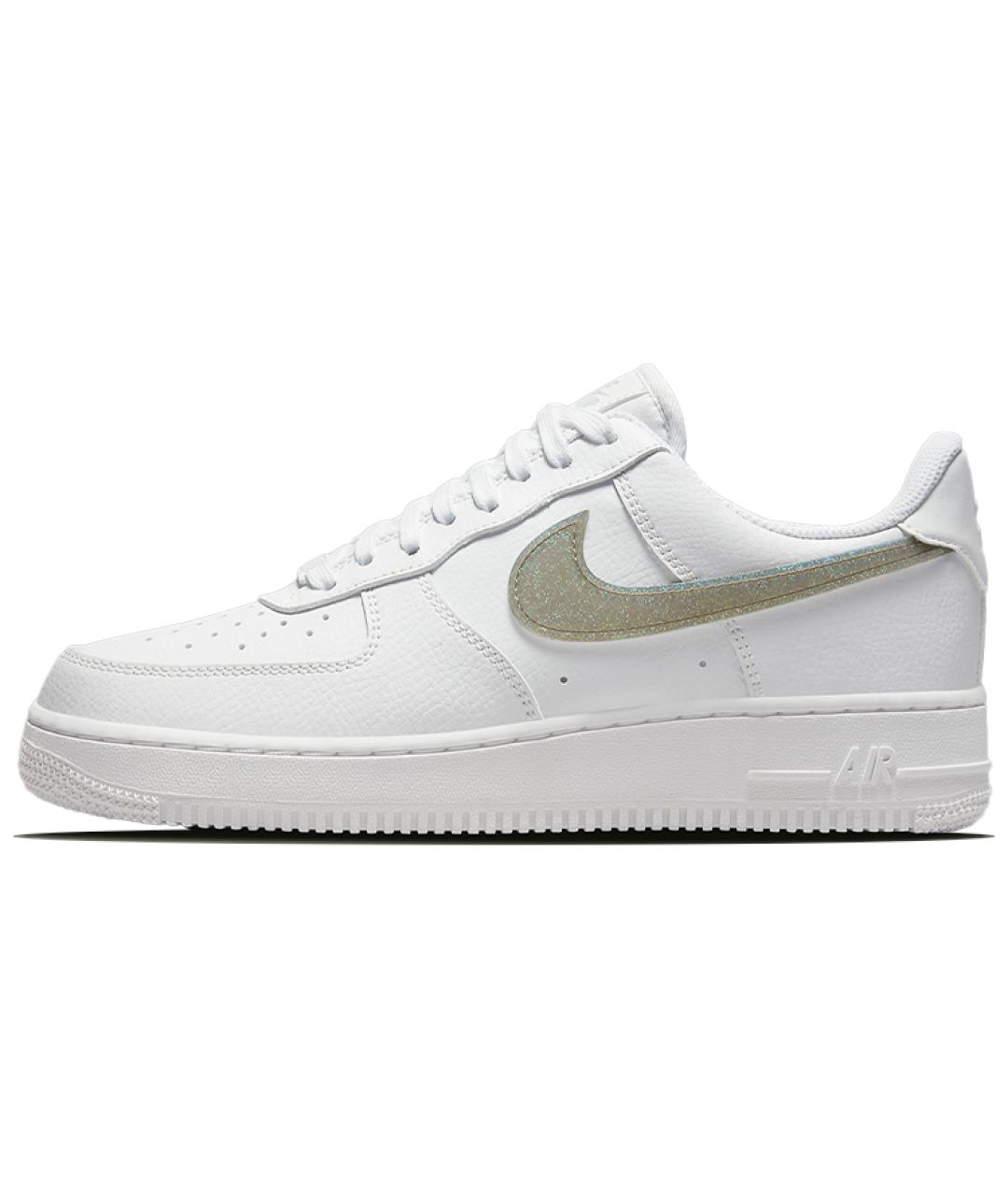 NIKE Белые кожаные кроссовки, фото 3