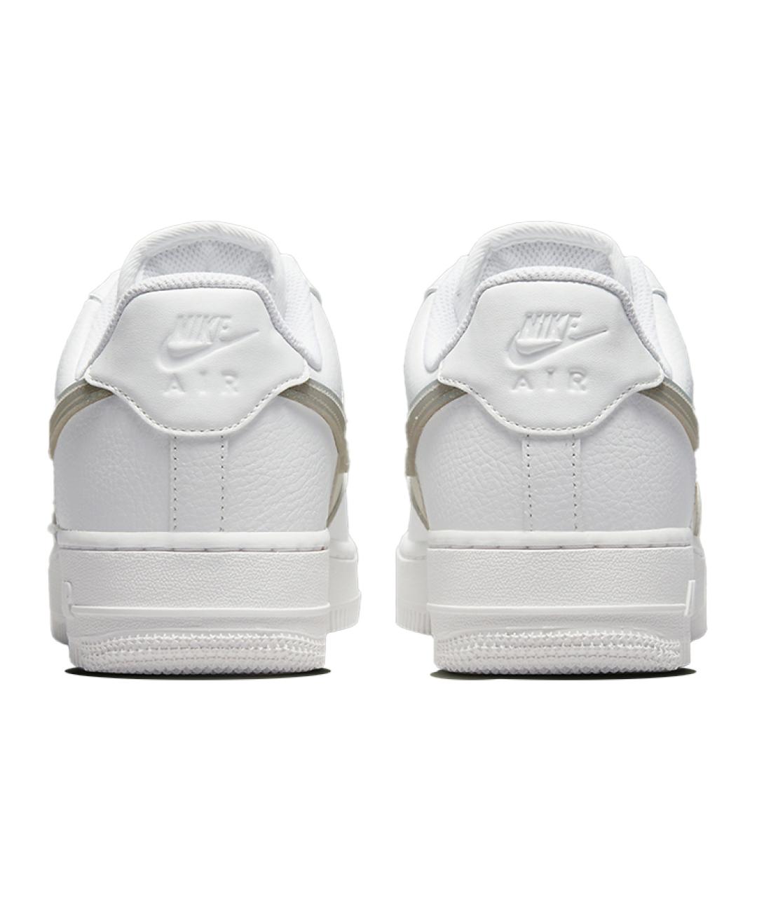 NIKE Белые кожаные кроссовки, фото 6