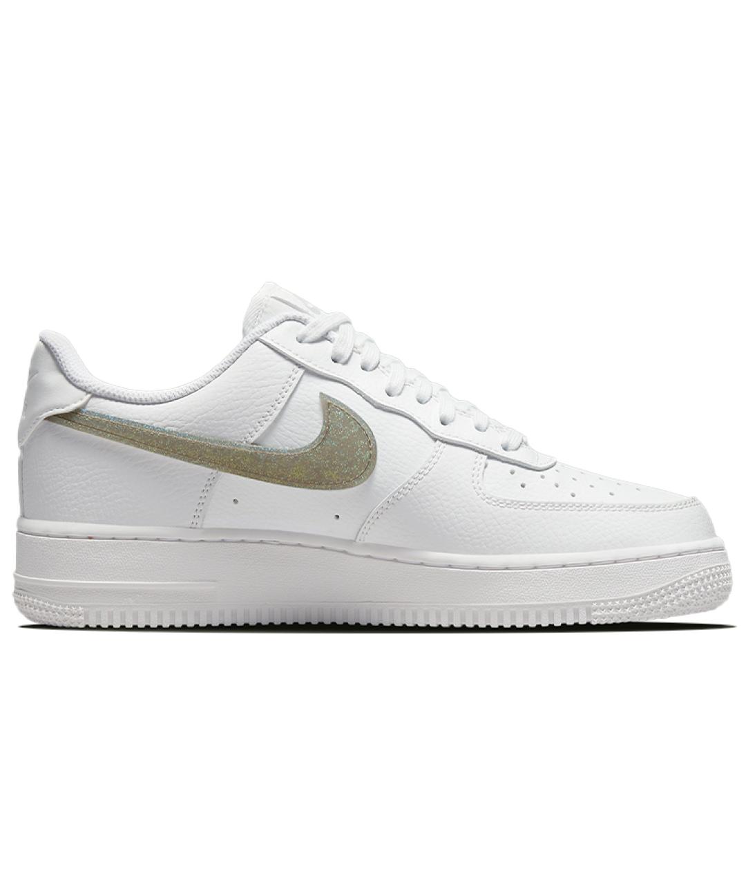 NIKE Белые кожаные кроссовки, фото 2